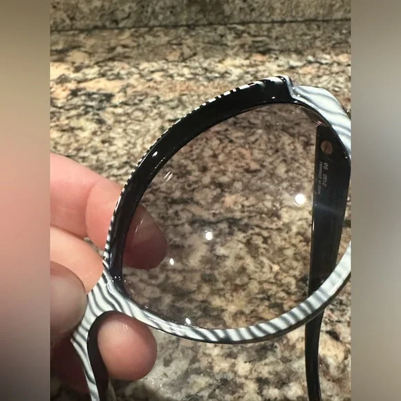 Christian Dior Vintage Zebra Print Sunglasses